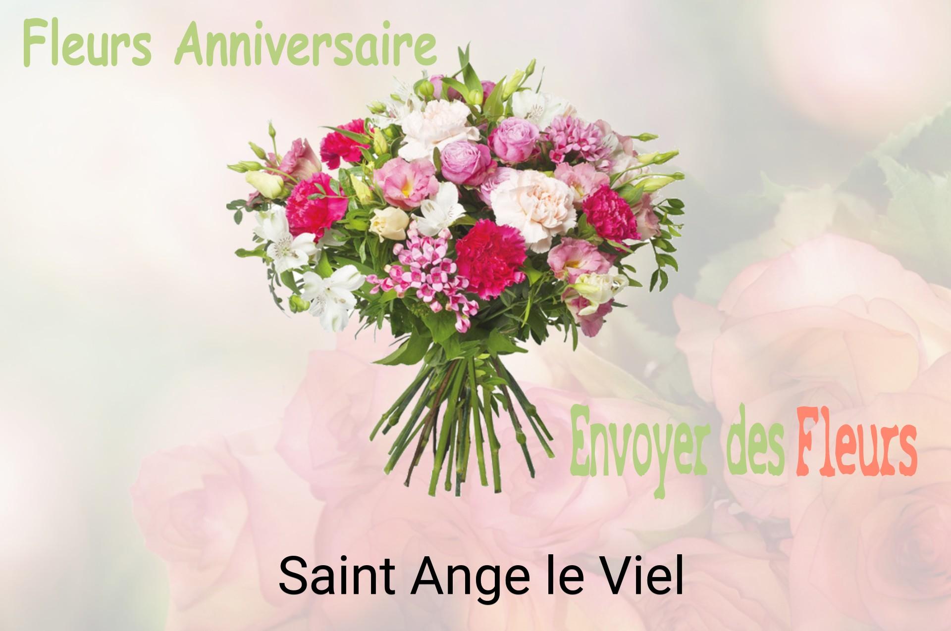Bouquet de fleurs d’anniversaire livré à Saint-Ange-le-Viel